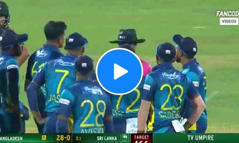 [Watch]Controversial moment: 3rd umpire rules Soumya Sarkar not out despite ultraEdge spike in Bangladesh vs Sri Lanka match - Cricket Winner