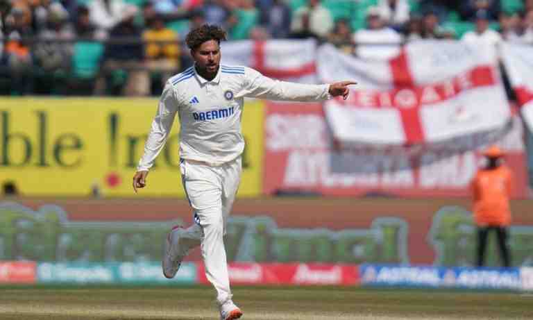 Kuldeep Yadav extends remarkable performance in Dharamsala with his fourth 5-Wicket Haul - Cricket Winner