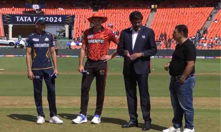 IPL 2024: Sunrisers Hyderabad win the toss against Gujarat Titans; choose to bat first - Cricket Winner