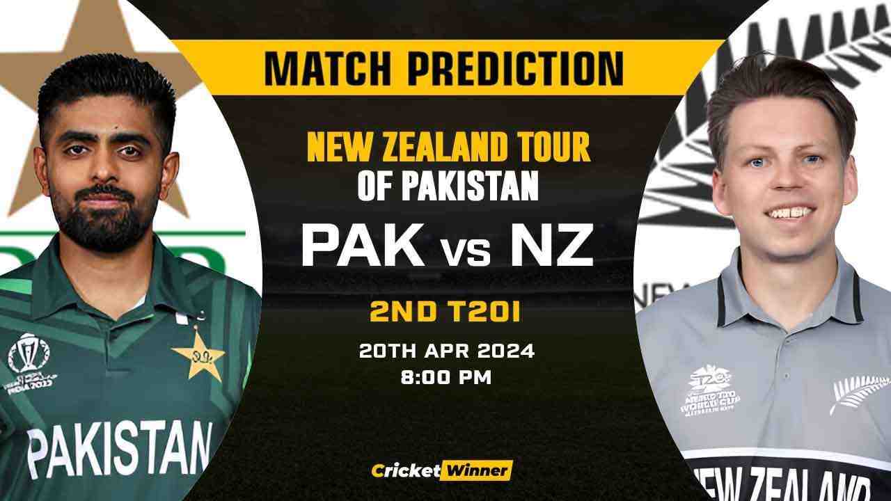 PAK vs NZ Match Prediction - check who will win today's match between Pakistan and New Zealand only on Cricketwinner.