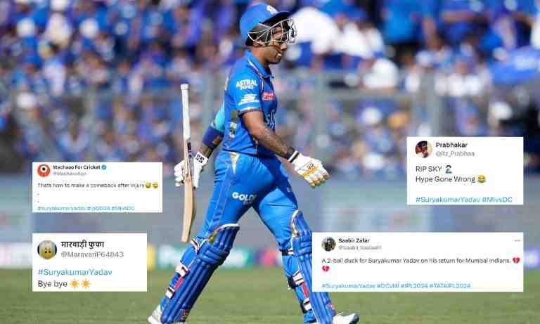 IPL 2024: SKY fails on comeback, faces backlash on social media - Cricket Winner