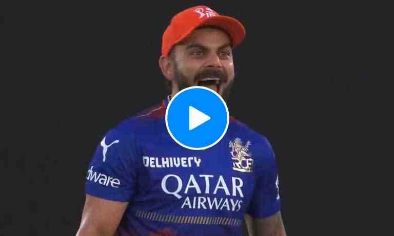 Watch: Virat's aggressive celebration following the match victory echoes loudly - Cricket Winner