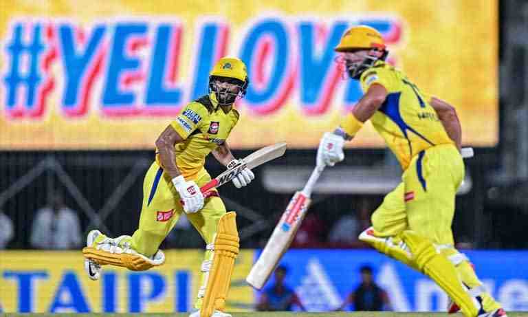 Ruturaj and Mitchell's fifties guide CSK to 200-plus against SRH - Cricket Winner