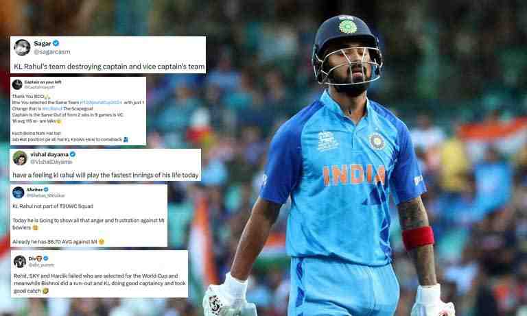 Internet abuzz as KL Rahul's team dismantle MI's top order quickly - Cricket Winner