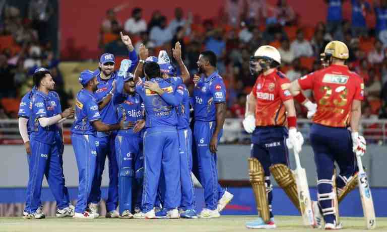 Mumbai Indians beat Punjab Kings by 9 runs;Points Table updated