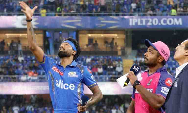 Mumbai Indians win the toss against Rajasthan Royals; choose to bat first - Cricket Winner