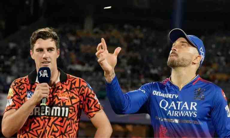 Royal Challengers Bangalore win the toss against Sunrisers Hyderabad; choose to bat first - Cricket Winner