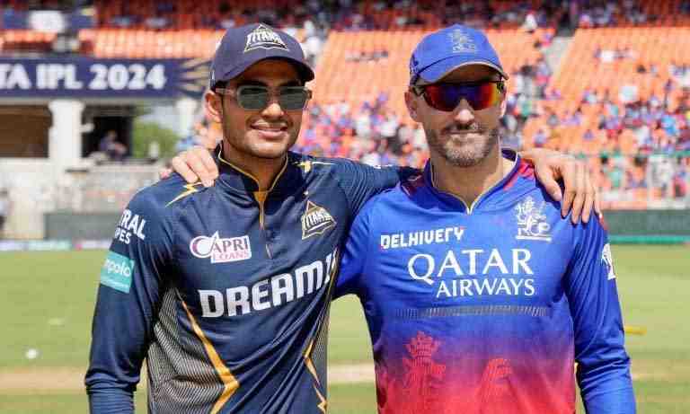 Royal Challengers Bengaluru win the toss against Gujarat Titans; choose to bowl first - Cricket Winner