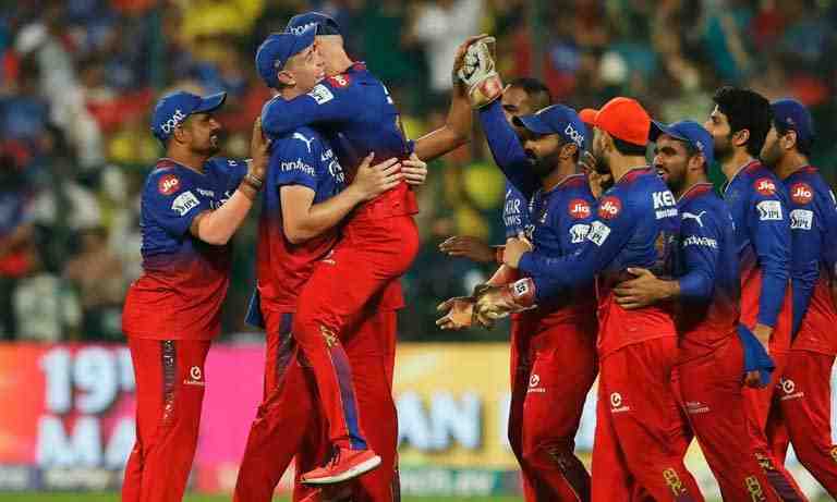 Royal Challengers Bengaluru beat Chennai Super Kings by 27 runs