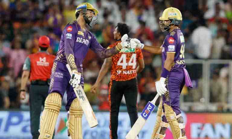 KKR advance to IPL 2024 final with convincing 8-wicket victory over SRH - Cricket Winner