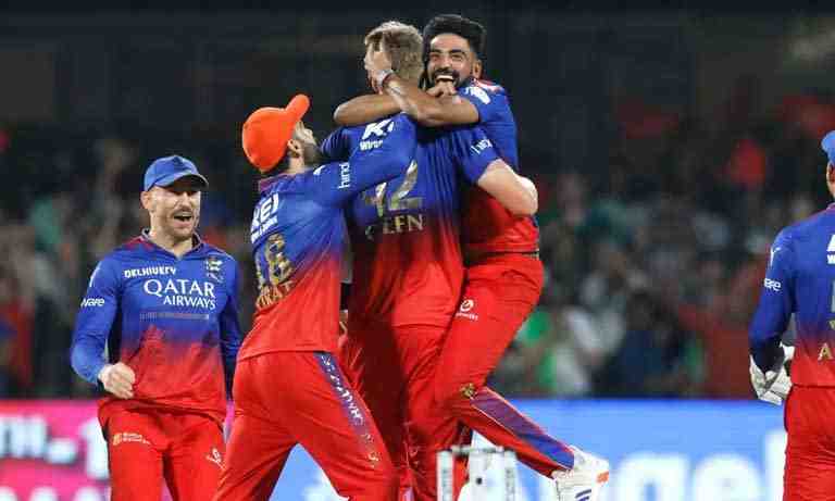 Royal Challengers Bengaluru beat Delhi Capitals by 47 runs - Cricket Winner