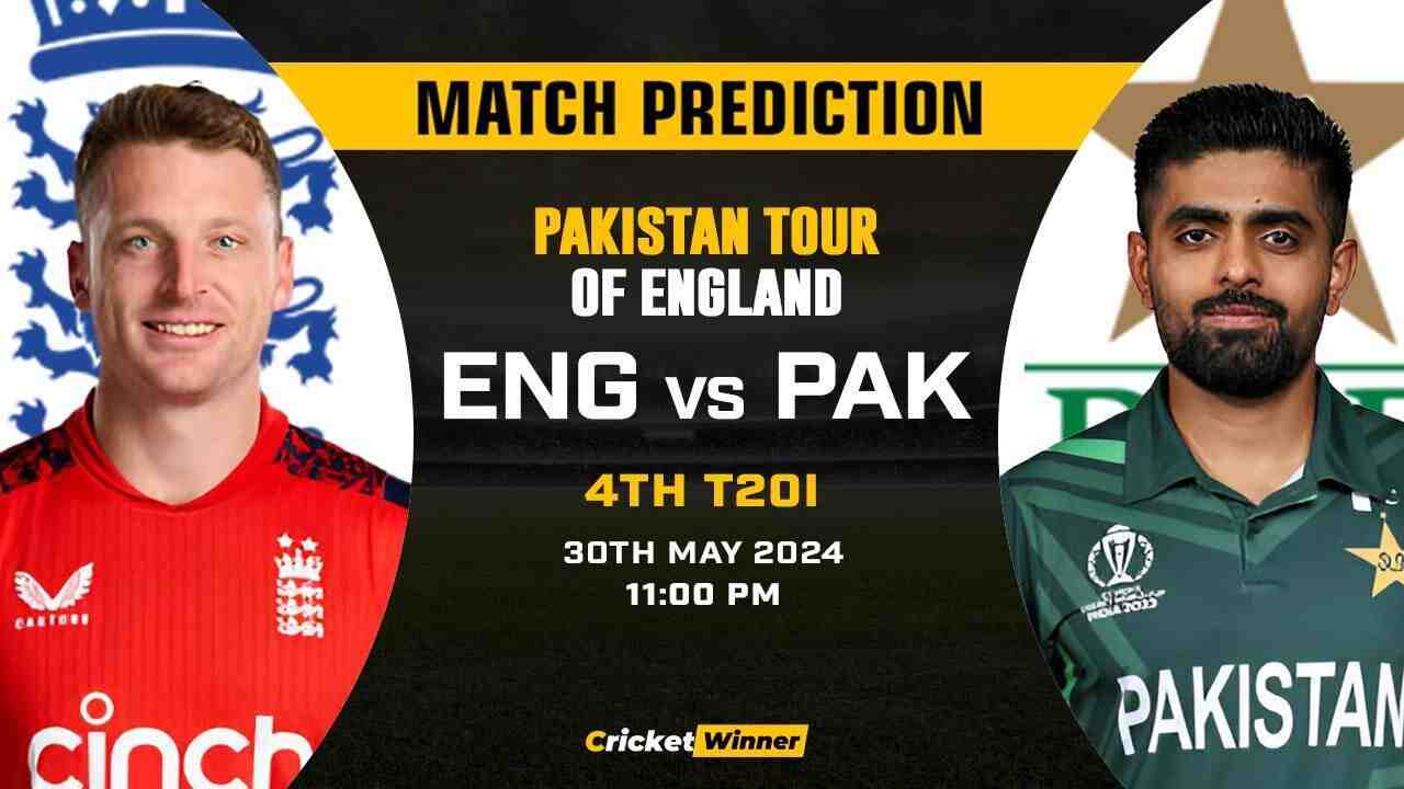 ENG vs PAK Match Prediction - check who will win today's match between England and Pakistan only on Cricketwinner.