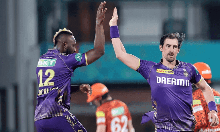 IPL 2024 final: KKR bowlers led by Starc strike early as SRH lose top three inside powerplay - Cricket Winner