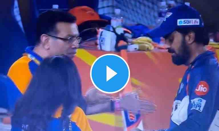 Watch: LSG owner caught scolding KL Rahul after their loss to SRH