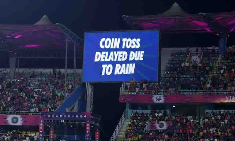 RR vs KKR: Toss delayed due to rain in Guwahati; Check updated weather report - Cricket Winner