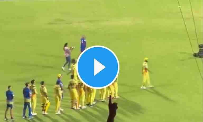 WATCH: RCB players do not shake hands with MS Dhoni after epic win against CSK