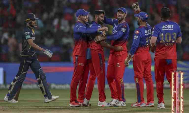 Dominance of RCB bowlers in Bengaluru as they restrict GT to 147 - Cricket Winner