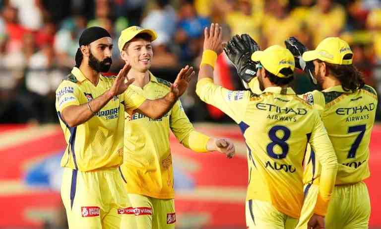 Chennai Super Kings beat Punjab Kings by 28 runs - Cricket Winner