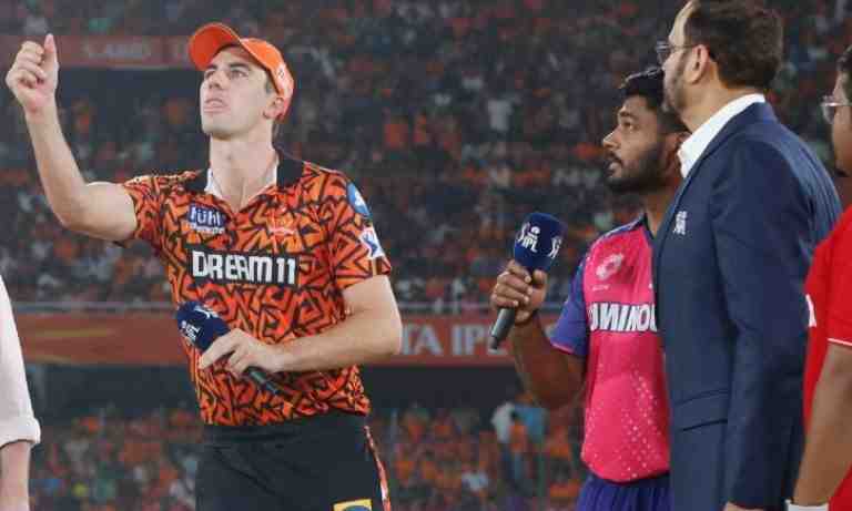 Sunrisers Hyderabad win the toss against Rajasthan Royals; choose to bat first - Cricket Winner