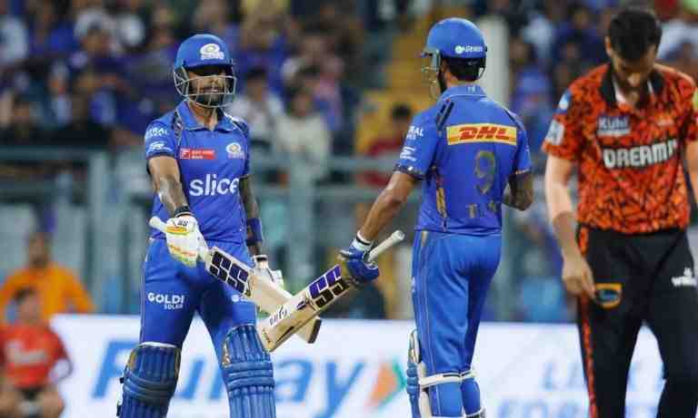 Mumbai Indians beat Sunrisers Hyderabad by 7 wickets - Cricket Winner