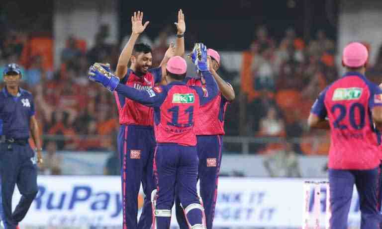 IPL 2024: Avesh Khan shines against SRH, takes major wickets of Head &amp; Abhishek - Cricket Winner