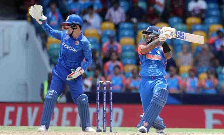 T20 World Cup 2024, Super Eight, Afghanistan vs India: Suryakumar rises to the occasion, takes India to post commanding total against Afghanistan - Cricket Winner