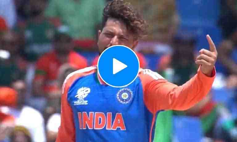 [Watch] T20 World Cup 2024, Super Eight, India vs Bangladesh: Kuldeep takes revenge for Kohli's wicket in style - Cricket Winner