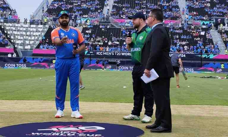 T20 World Cup 2024, India vs Ireland: India win the toss against Ireland, choose to bowl first - Cricket Winner