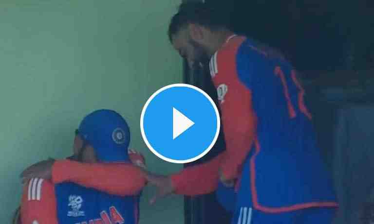 IND vs ENG: [WATCH] Rohit Sharma in tears, Virat Kohli consoles as India reach the T20 World Cup 2024 final - Cricket Winner