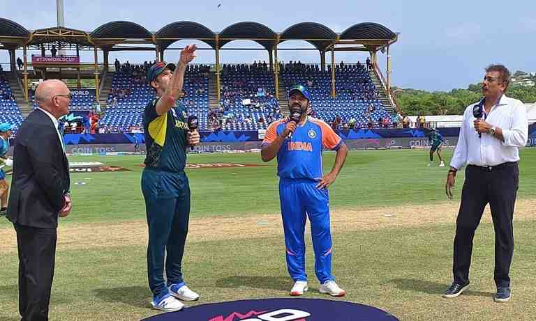 T20 World Cup 2024, Australia vs India: Australia win the toss against India, choose to bowl first - Cricket Winner