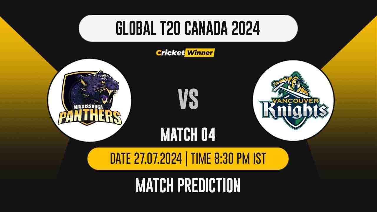 Global T20 2024: 4th Match, BTM vs VK, Match Prediction - who will win today's match between Bangla Tigers Mississauga and Vancouver Knights - Cricket Winner