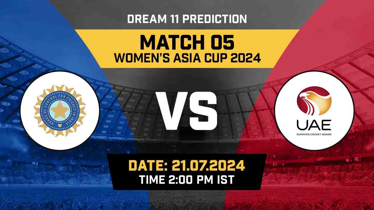 IND-W vs UAE-W Dream11 Prediction, Fantasy Cricket Tips, Probable Playing XI, Pitch Report &amp; Injury Updates For 05th Match - Cricket Winner