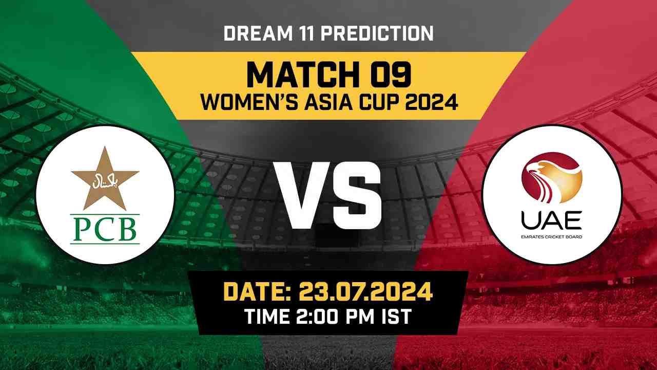 PAK-W vs UAE-W Dream11 Prediction, Fantasy Cricket Tips, Probable Playing XI, Pitch Report &amp; Injury Updates For 09th Match - Cricket Winner