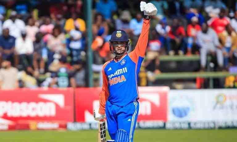 Abhishek Sharma smashes maiden T20I hundred in 46 balls against Zimbabwe - Cricket Winner