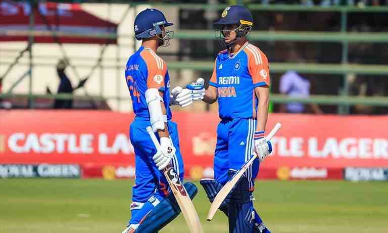 ZIM vs IND 4th T20I: India beat Zimbabwe by 10 wickets, take 3-1 series lead - Cricket Winner