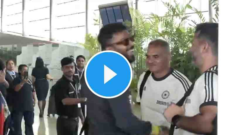 Watch: Hardik Pandya hugs Abhishek Nayar as team India leaves for Sri Lanka - Cricket Winner