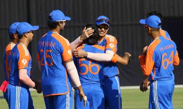 ZIM vs IND 5th T20I: Sanju, Dube and Mukesh shine as India secure 4-1 series victory - Cricket Winner