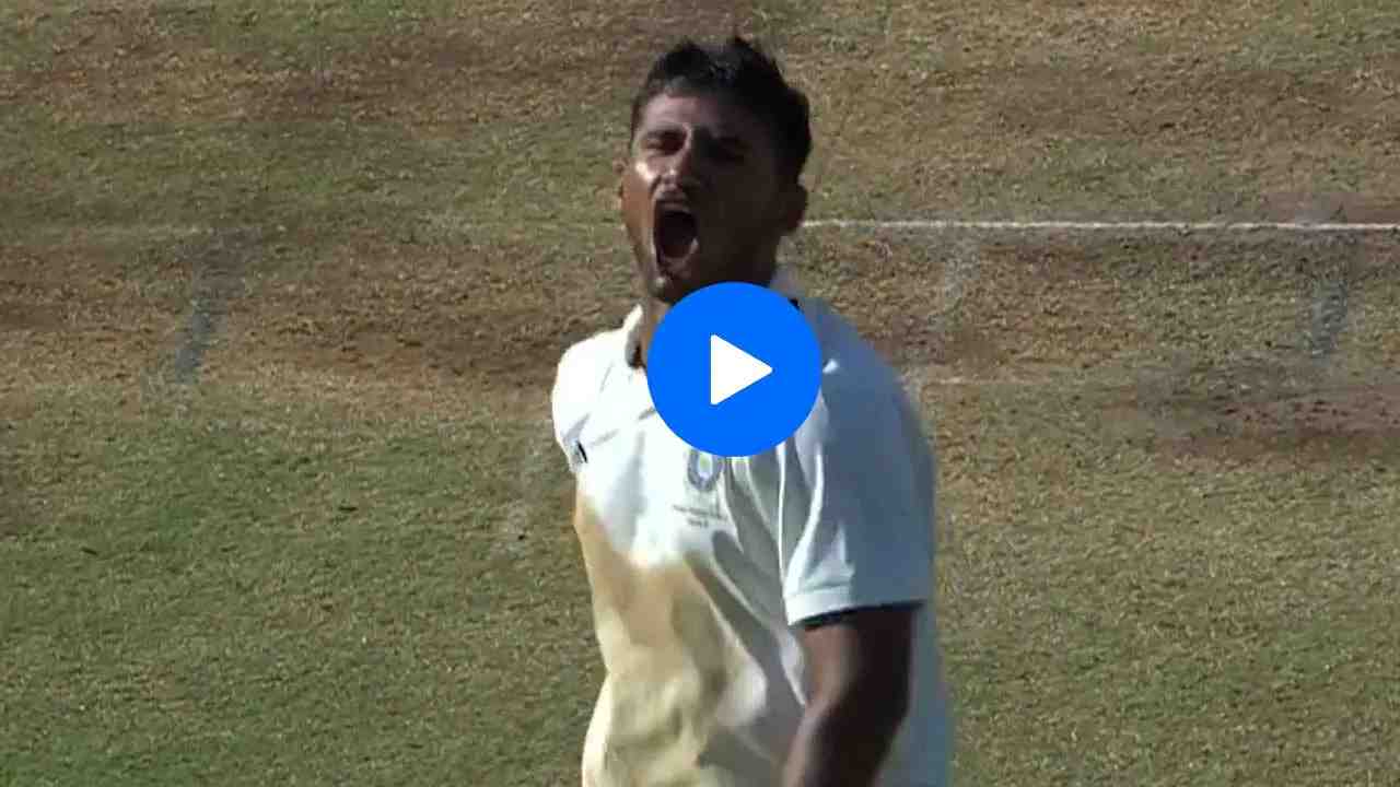 Watch: Sarfaraz Khan's special celebration on his brother's Duleep Trophy century 