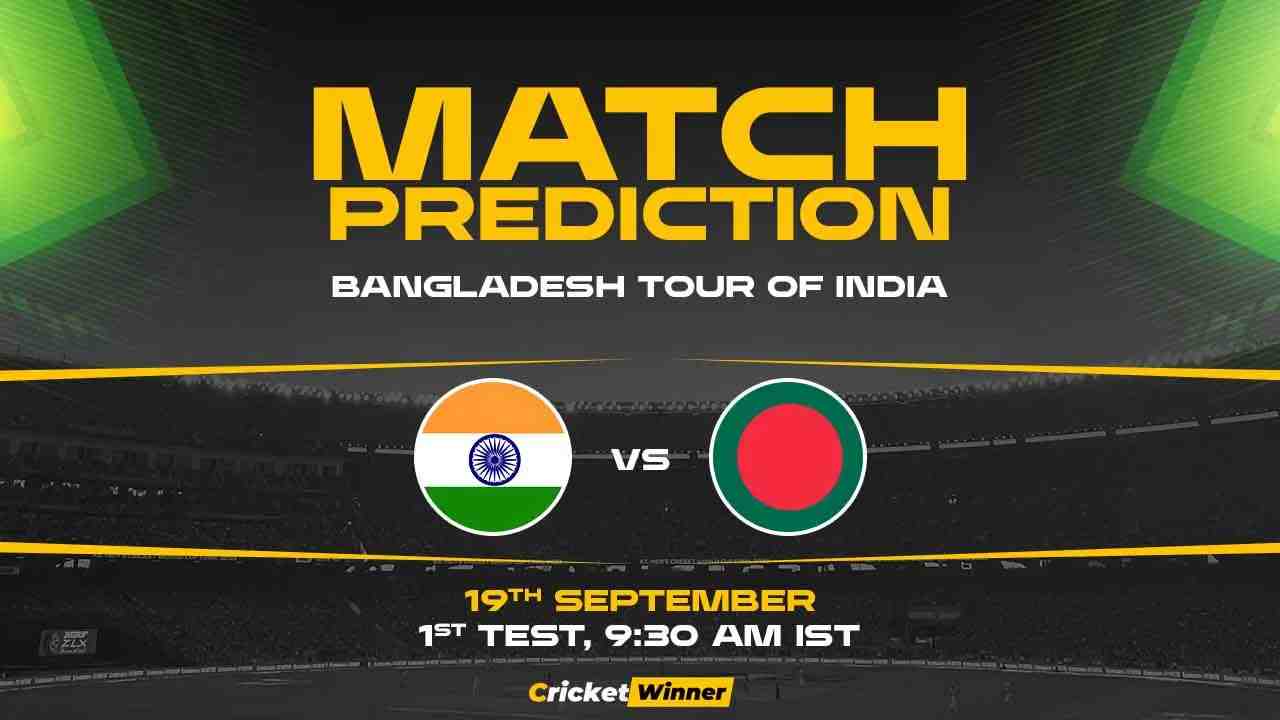 IND vs BAN 1st Test, Match Prediction- Who Will Win Today?