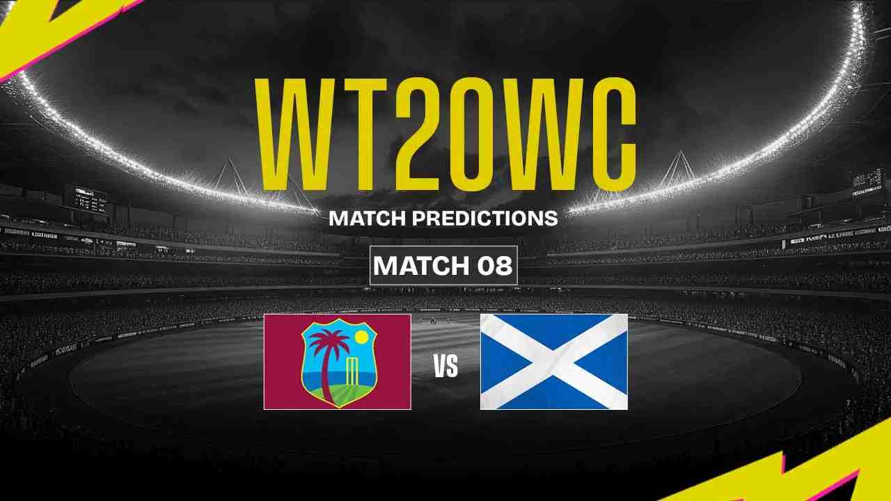 Women's T20 World Cup 2024: 8th Match, SCO-W vs WI-W, Match Prediction - Who Will Win Today?