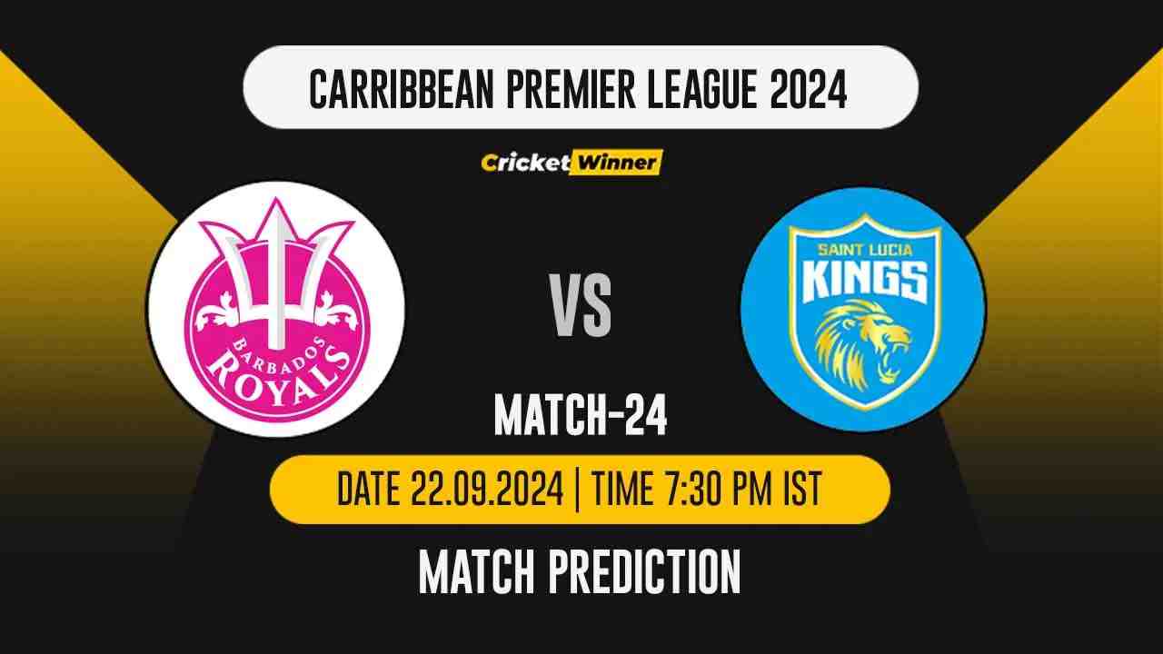 CPL 2024: 24th Match, BR vs SLK, Match Prediction- Who Will Win Today