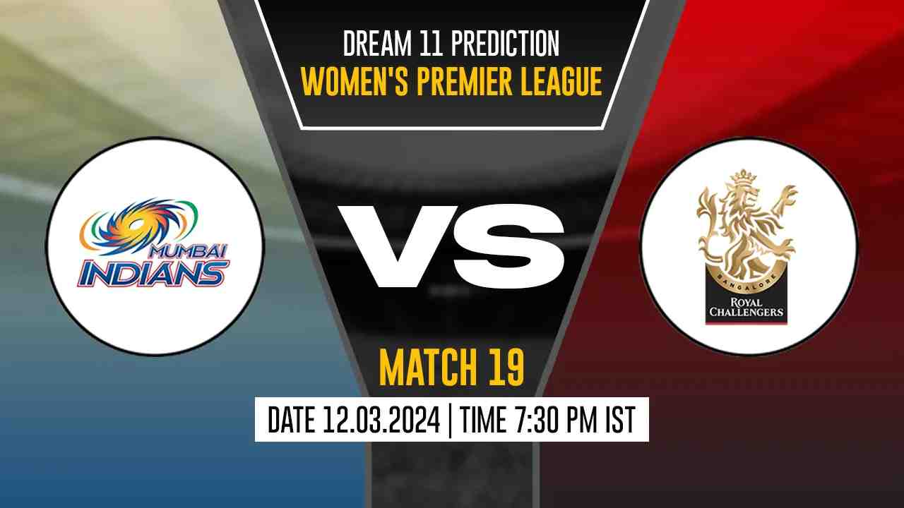 RCB-W vs MI-W Dream11 Prediction, Fantasy Cricket Tips, Probable Playing XI, Pitch Report & Injury Updates For 19th Match