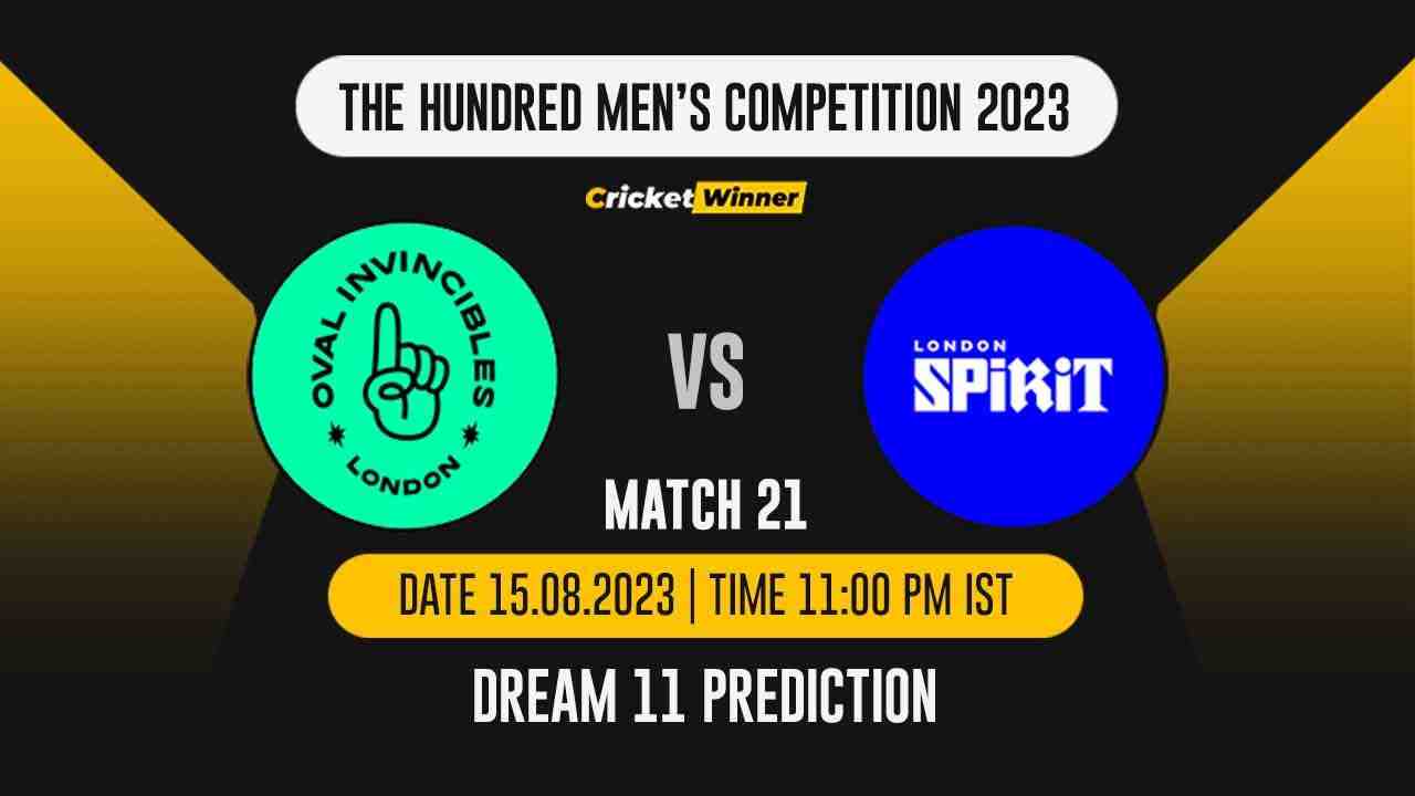 OVL vs LDN Dream11 Prediction, Fantasy Cricket Tips, Probable Playing XI, Pitch Report & Injury Updates For 21th Match