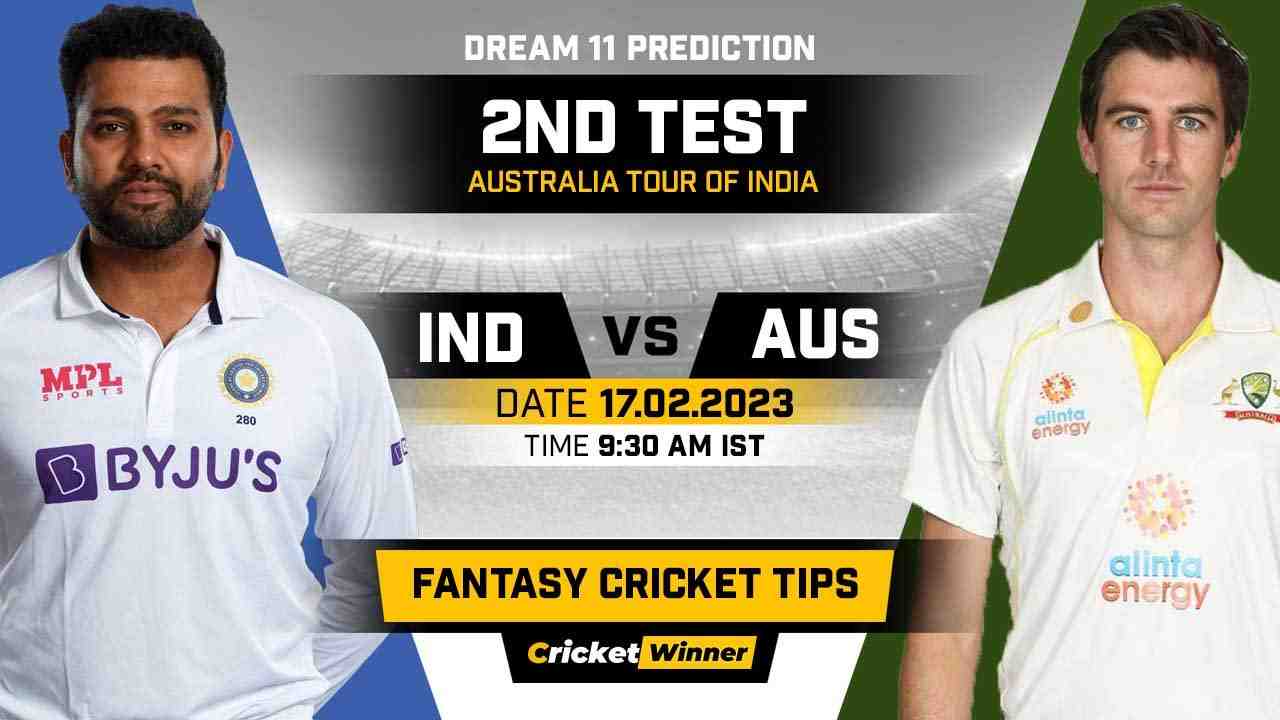 IND vs AUS Dream11 Prediction, Fantasy Cricket Tips, Probable Playing XI, Pitch Report & Injury Updates For 2nd Test