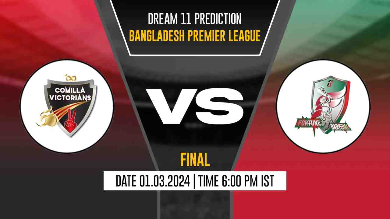 FBA vs COV Dream11 Prediction, Fantasy Cricket Tips, Probable Playing XI, Pitch Report & Injury Updates For Final Match