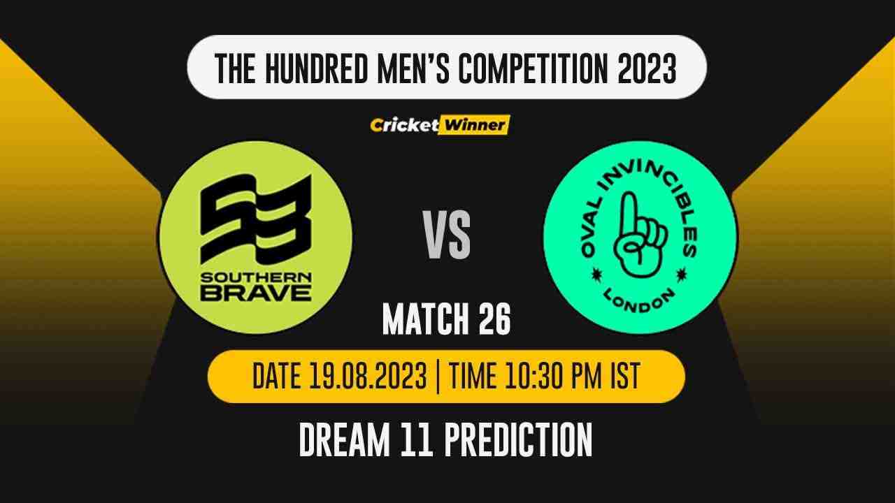 SOU vs OVL Dream11 Prediction, Fantasy Cricket Tips, Probable Playing XI, Pitch Report & Injury Updates For 26th Match