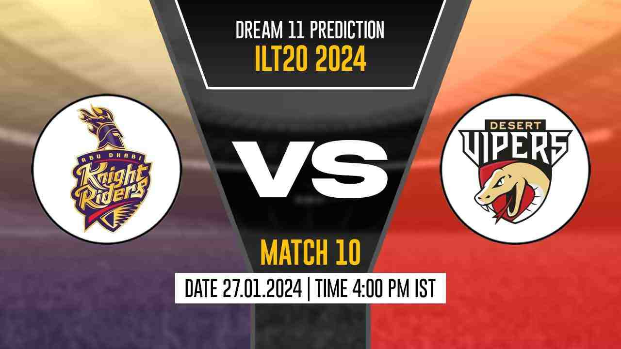 DV vs ADKR Dream11 Prediction, Fantasy Cricket Tips, Probable Playing XI, Pitch Report & Injury Updates For 10th Match