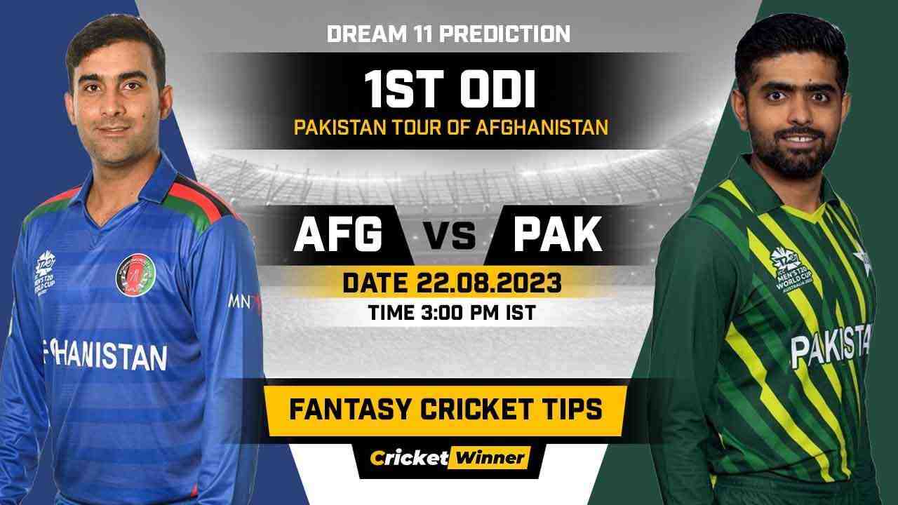 AFG vs PAK Dream11 Prediction, Fantasy Cricket Tips, Probable Playing XI, Pitch Report & Injury Updates For 1st ODI