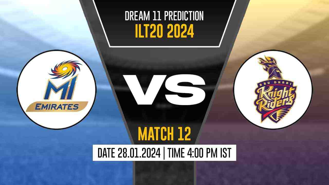 MIE vs ADKR Dream11 Prediction, Fantasy Cricket Tips, Probable Playing XI, Pitch Report & Injury Updates For 12th Match