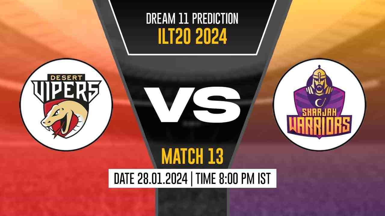 DV vs SW Dream11 Prediction, Fantasy Cricket Tips, Probable Playing XI, Pitch Report & Injury Updates For 13th Match